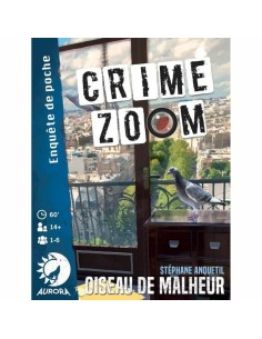 Board game Asmodee Crime Zoom : Oiseau de Malheur (FR) 2