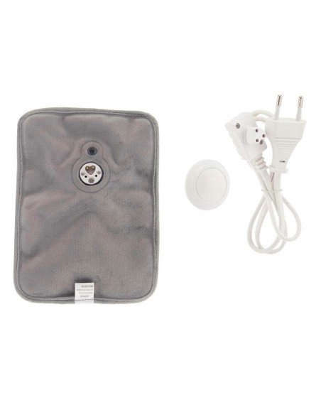 Electric Hot Water Bottle Hands Grey Plastic 380 W Velvet (12 Units)
