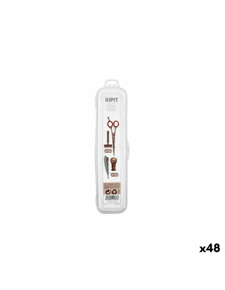 Case Kipit 2 Transparent Travel Shaving Set (48 Units)