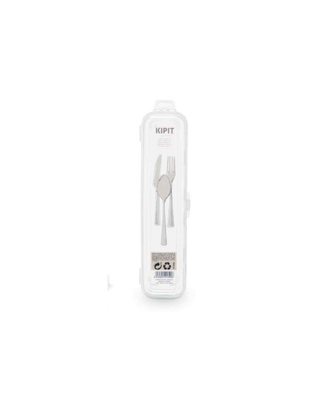 Case Pieces of Cutlery Travel Transparent (48 Units)