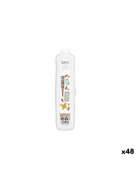 Case Kipit 4 Transparent Travel First Aid Kit (48 Units)