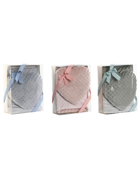 Gift Set for Babies Home ESPRIT Blue Green Pink Polyester (3 Units)