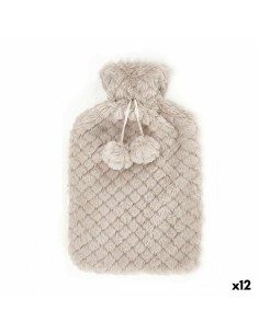 Hot Water Bottle Beige Plastic 1,8 L (12 Units)