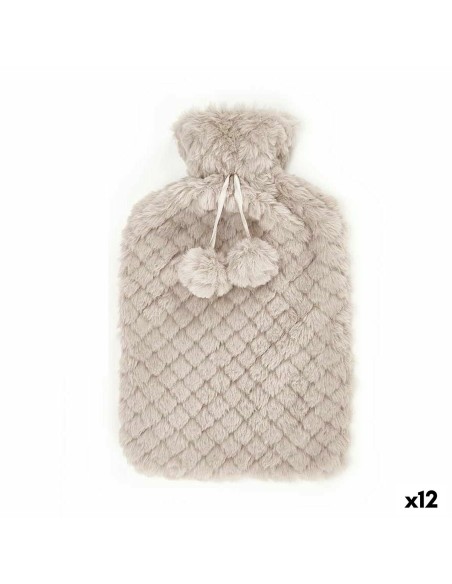 Hot Water Bottle Beige Plastic 1,8 L (12 Units)
