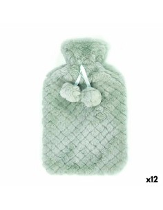 Hot Water Bottle Green Plastic 1,8 L (12 Units)