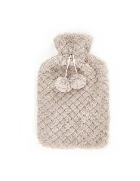 Hot Water Bottle Beige Plastic 1,8 L (12 Units)
