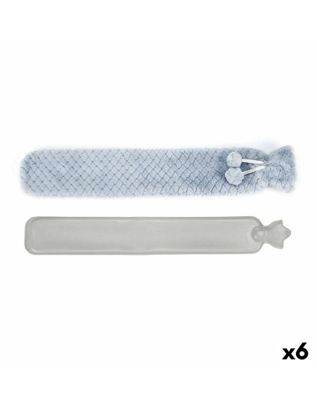 Hot Water Bottle Blue Plastic 2 L (6 Units)