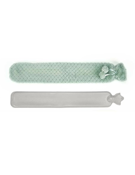 Hot Water Bottle Green Plastic 2 L (6 Units)