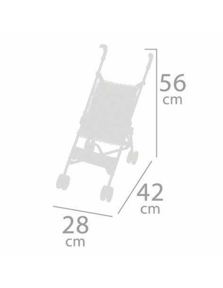 Doll Stroller Decuevas Funny 28 x 46 x 56 cm