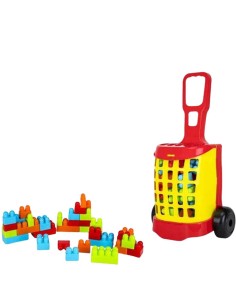 Construction set 32 Pieces Trolley