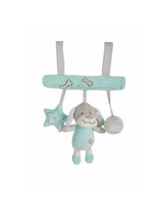 Door Hanger Green Dog 25cm Fluffy toy