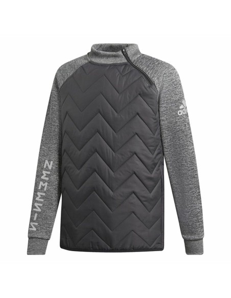 Children’s Sweatshirt without Hood Adidas Sportswear Nemeziz Grey