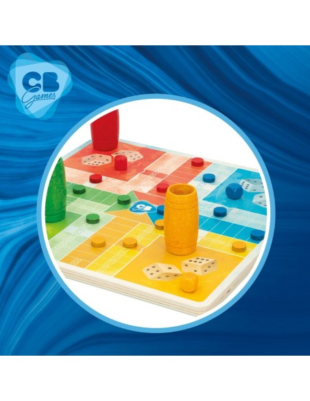 Parchís and Oca Board CB Games 25 x 1 x 25 cm (25 Pieces) (6 Units)