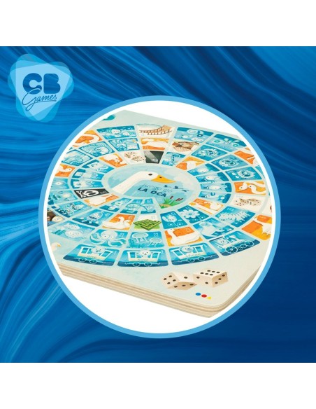 Parchís and Oca Board CB Games 25 x 1 x 25 cm (25 Pieces) (6 Units)