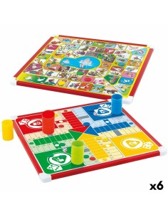 Parchís and Oca Board CB Games 32 x 32 x 1 cm (25 Pieces) (6 Units)