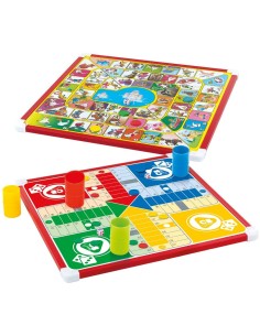 Parchís and Oca Board Colorbaby 32 x 32 x 1 cm (25 Pieces) (6 Units) 2