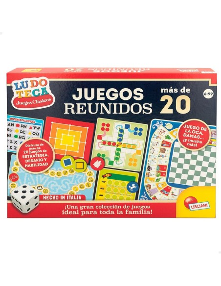 Board game Lisciani Juegos reunidos ES 40 x 0,1 x 33 cm (12 Units)