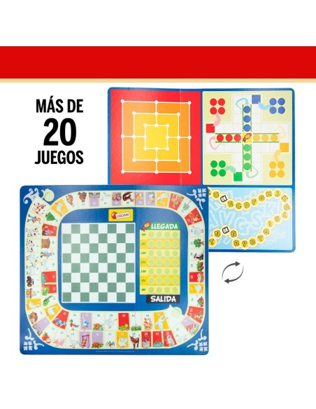 Board game Lisciani Juegos reunidos ES 40 x 0,1 x 33 cm (12 Units)