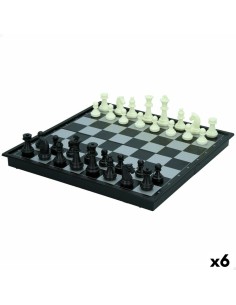 Chess and Checkers Board CB Games Plastic (6 Units)