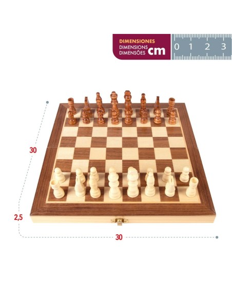 Chess CB Games Wood (6 Units)