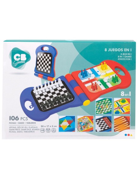 Board game CB Games 24 x 3 x 17 cm Chess (105 Pieces) (12 Units)