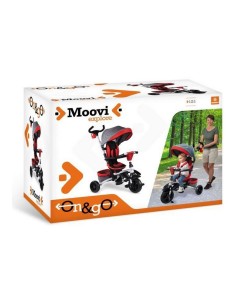 Tricycle Mondo On & Go Moovi Explore Red Convertible Foldable Rotating seat 2