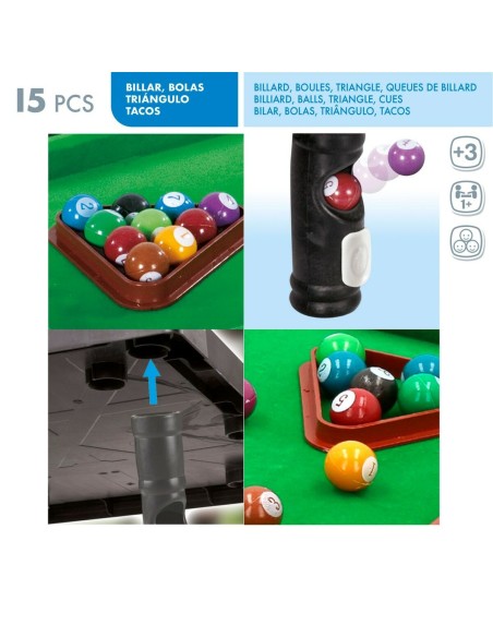 Pool table CB Games 44,5 x 13 x 24,5 cm (12 Units)