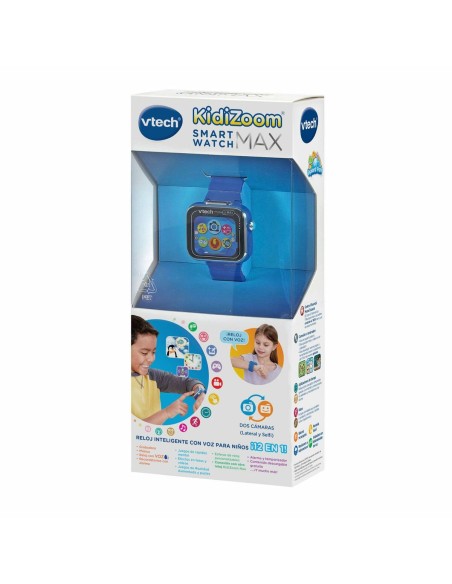 Infant's Watch Vtech Kidizoom Smartwatch Max 256 MB Interactive Blue