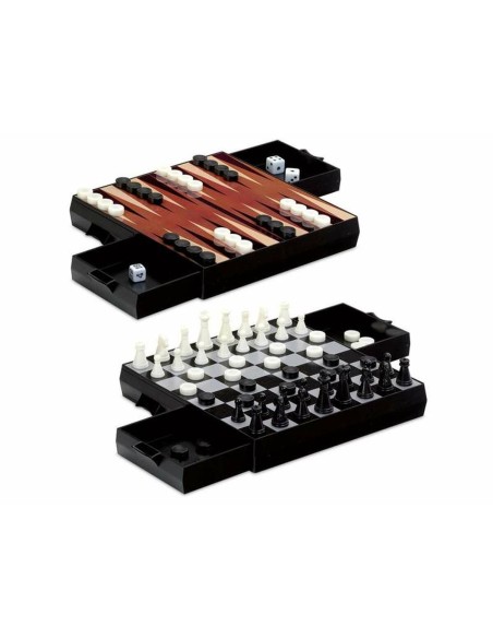Backgammon Cayro Magnetic Chess Game of draughts