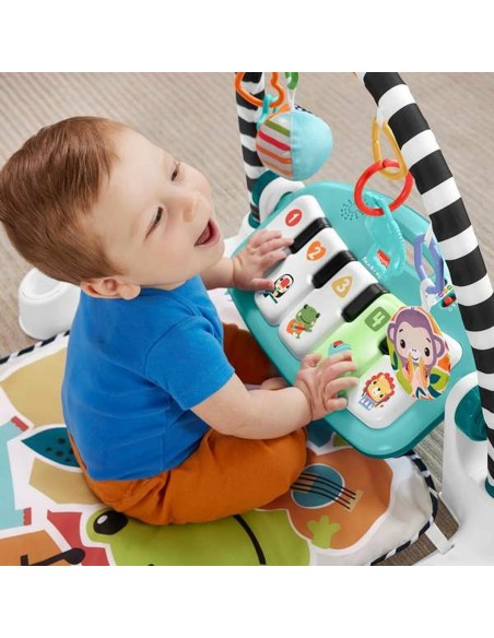 Play mat Fisher-Price Kick and Play Plastic Rattle Piano ES