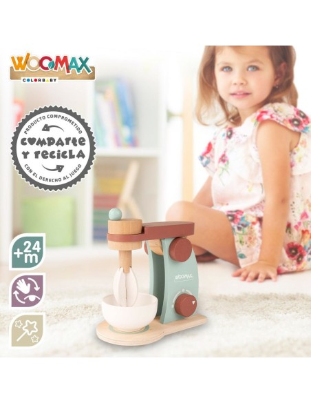 Toy blender Woomax 10 x 18 x 17 cm (6 Units)