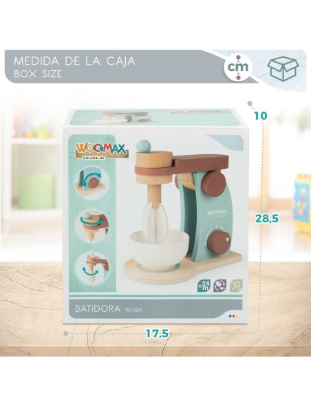 Toy blender Woomax 10 x 18 x 17 cm (6 Units)