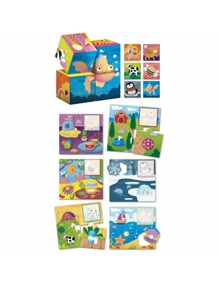 Educational Game Lisciani Giochi Cubes & Logic 2 in1 (FR)