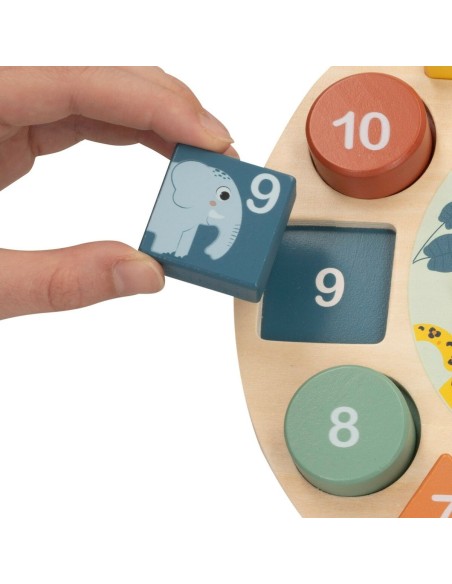 Educational Game Woomax animals Watch (6 Units)