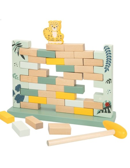 Construction set Woomax animals 44 Pieces (6 Units)