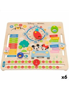 Educational Game Disney Calendar 30 x 3,5 x 30 cm (6 Units)