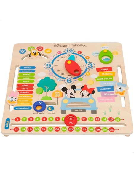 Educational Game Disney Calendar 30 x 3,5 x 30 cm (6 Units)
