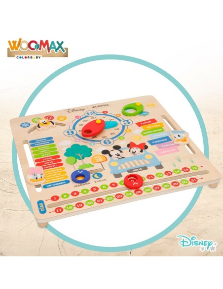 Educational Game Disney Calendar 30 x 3,5 x 30 cm (6 Units)