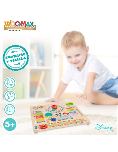 Educational Game Disney Calendar 30 x 3,5 x 30 cm (6 Units)