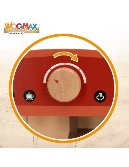 Toy coffee maker Woomax (4 Units)