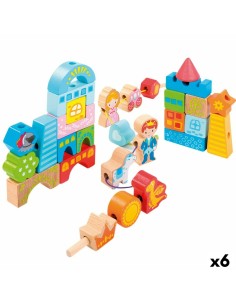 Construction set Woomax 32 Pieces (6 Units)