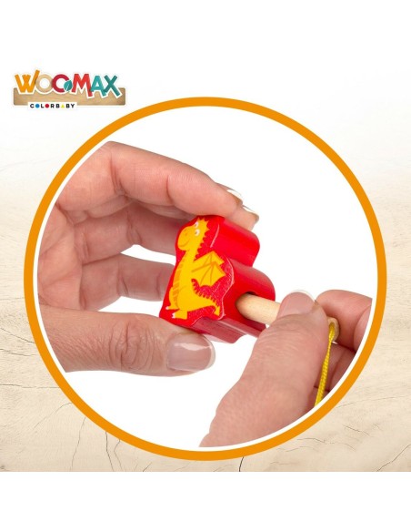 Construction set Woomax 32 Pieces (6 Units)