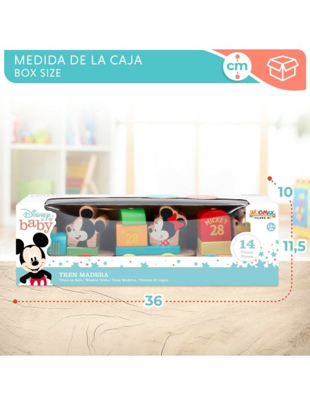 Train Disney 14 Pieces (6 Units)