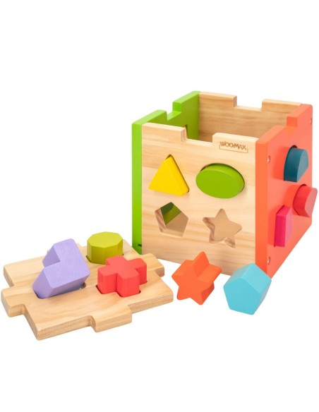 Child's Wooden Puzzle Woomax 15 x 15 x 15 cm (6 Units)
