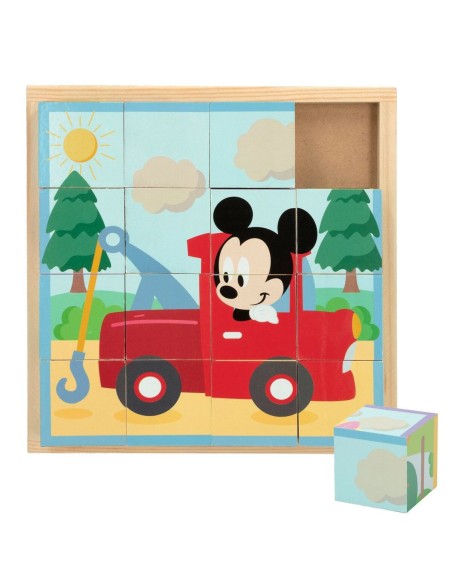 Child's Wooden Puzzle Disney + 3 years (6 Units)