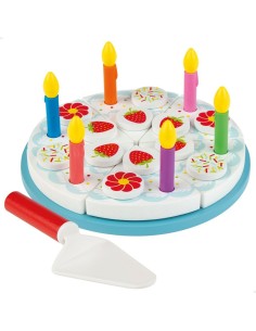 Wooden Game Woomax Tarta 26 Pieces (6 Units) 2