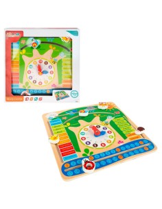 Educational Game Colorbaby Calendar 30 x 30 x 3 cm (6 Units) 2