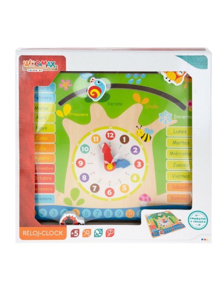 Educational Game Colorbaby Calendar 30 x 30 x 3 cm (6 Units)