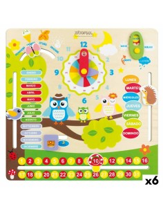 Educational Game Woomax Owls 30 x 3 x 30 cm (6 Units)
