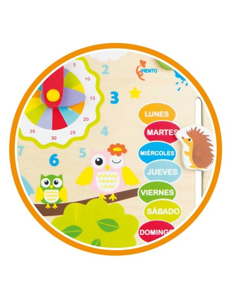 Educational Game Woomax Owls 30 x 3 x 30 cm (6 Units)